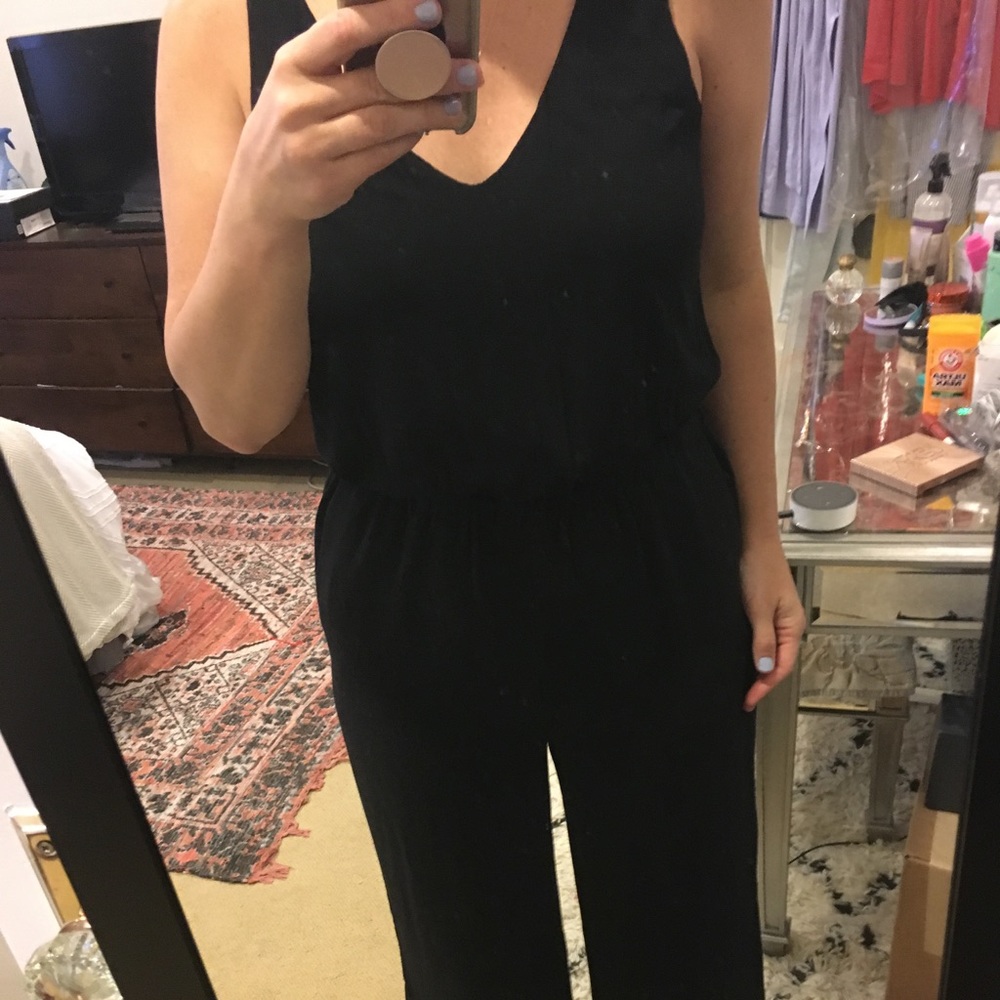 Black Loft Jumpsuit